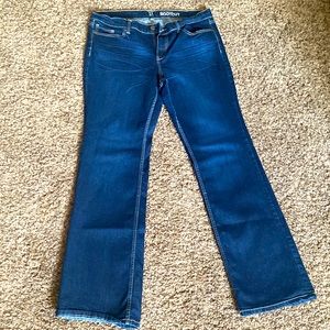 NY&C “Sits at lower waist” bootcut jeans.  Size 16.  Like new